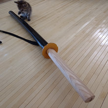 Kép betöltése a galériamegjelenítőbe: 忍者刀 - Ninjatō, 鞘 - Saya, 鍔 - Tsuba